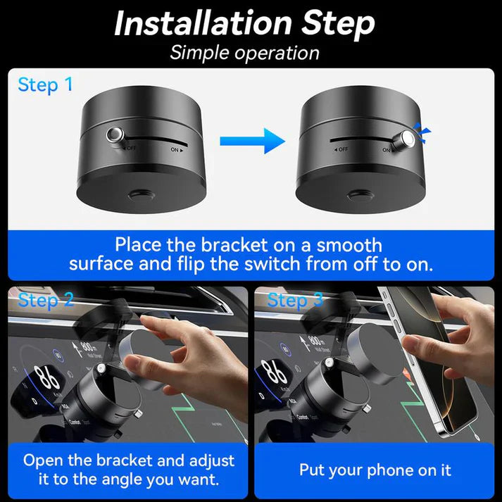 Holdify™ - 360° Magnetic Phone Mount